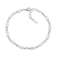 Bracciale Amen Donna Tennis in Argento Zircone BT2OVBBBZ16 - BT2OVBBBZ16